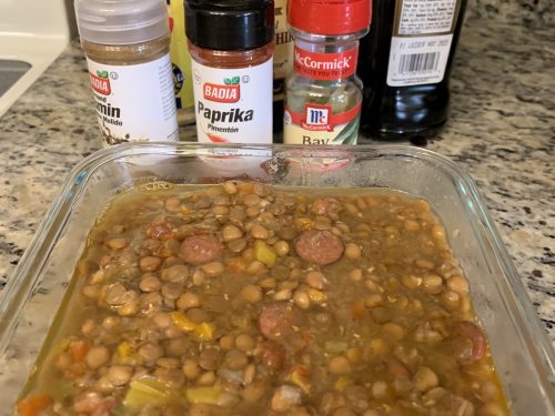 Colombian  Lenetils Rancheras