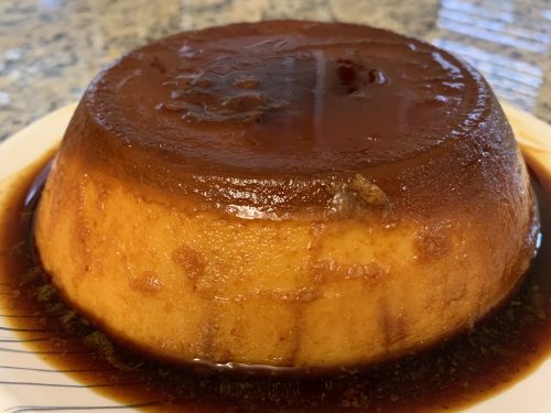 Flan con Caramelo