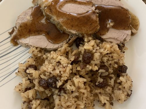 Balsamic Glazed Pork Tenderloin