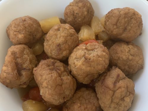 Hawaian Meatballs